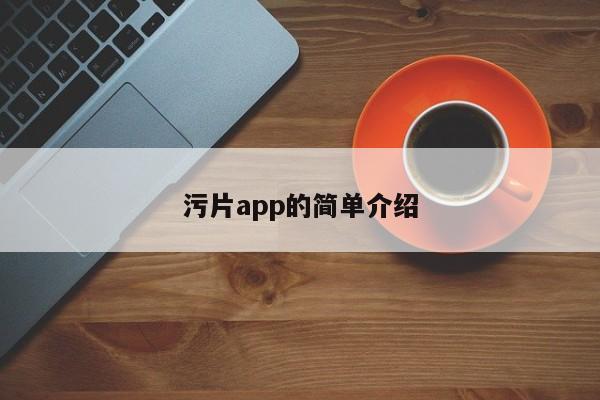 污片app的简单介绍